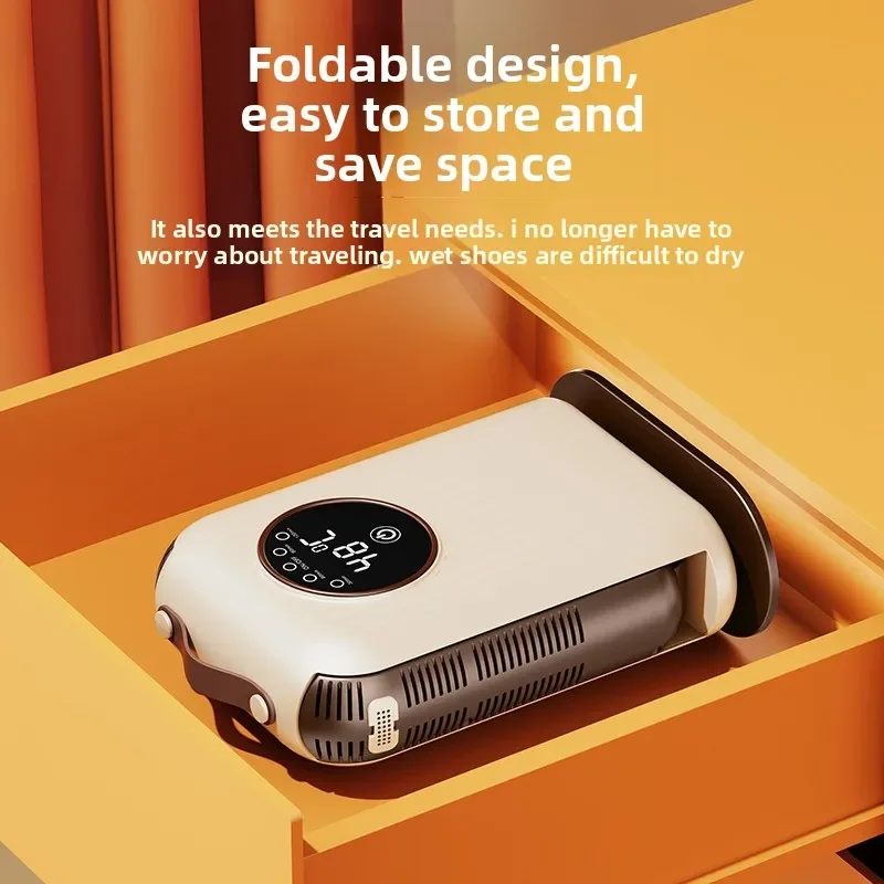 مجفف أحذية كهربائي جديد 2025: للأحذية والأحذية، سريع الجفاف، مزيل الروائح الكريهة، مقاوم للماء، مع مؤقت و48 ℃   درجة حرارة ثابتة