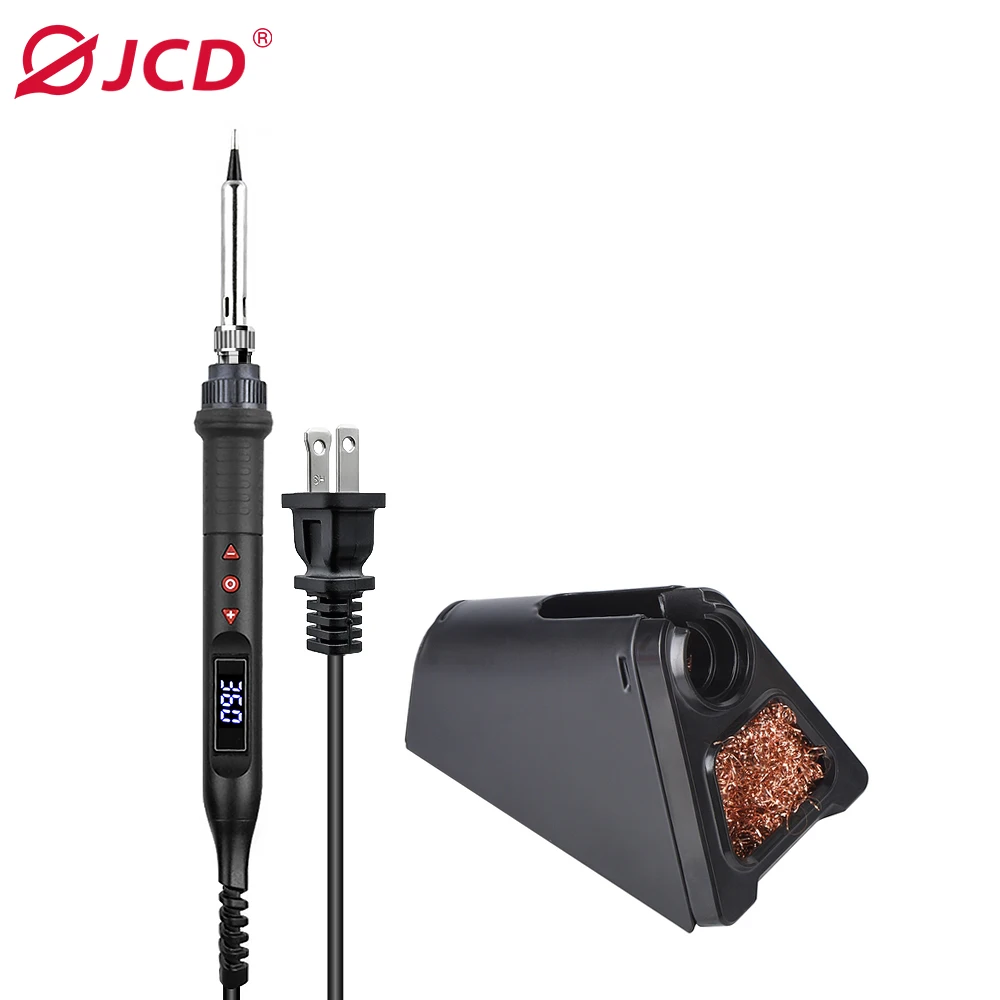 JCD 908U 80W Digital Soldering Iron kit 220V/110V Adjustable Temperature LCD Display Portable Soldering iron DIY Welding Tools