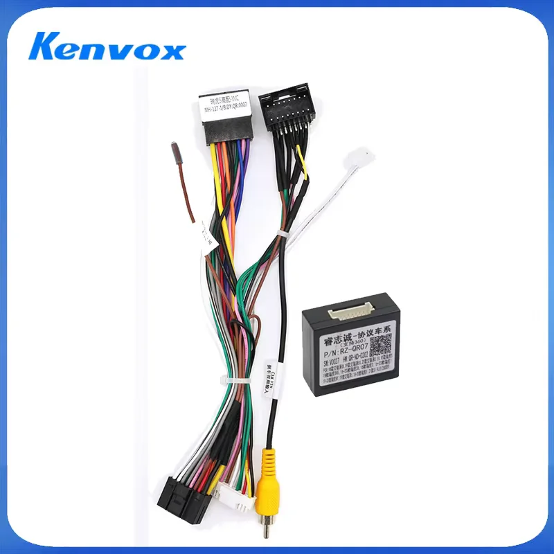 

Kenvox android автомобильный радиоприемник Canbus Box декодер для Chery Grand Tiggo 5 16-контактный жгут проводов разъем адаптер кабеля питания