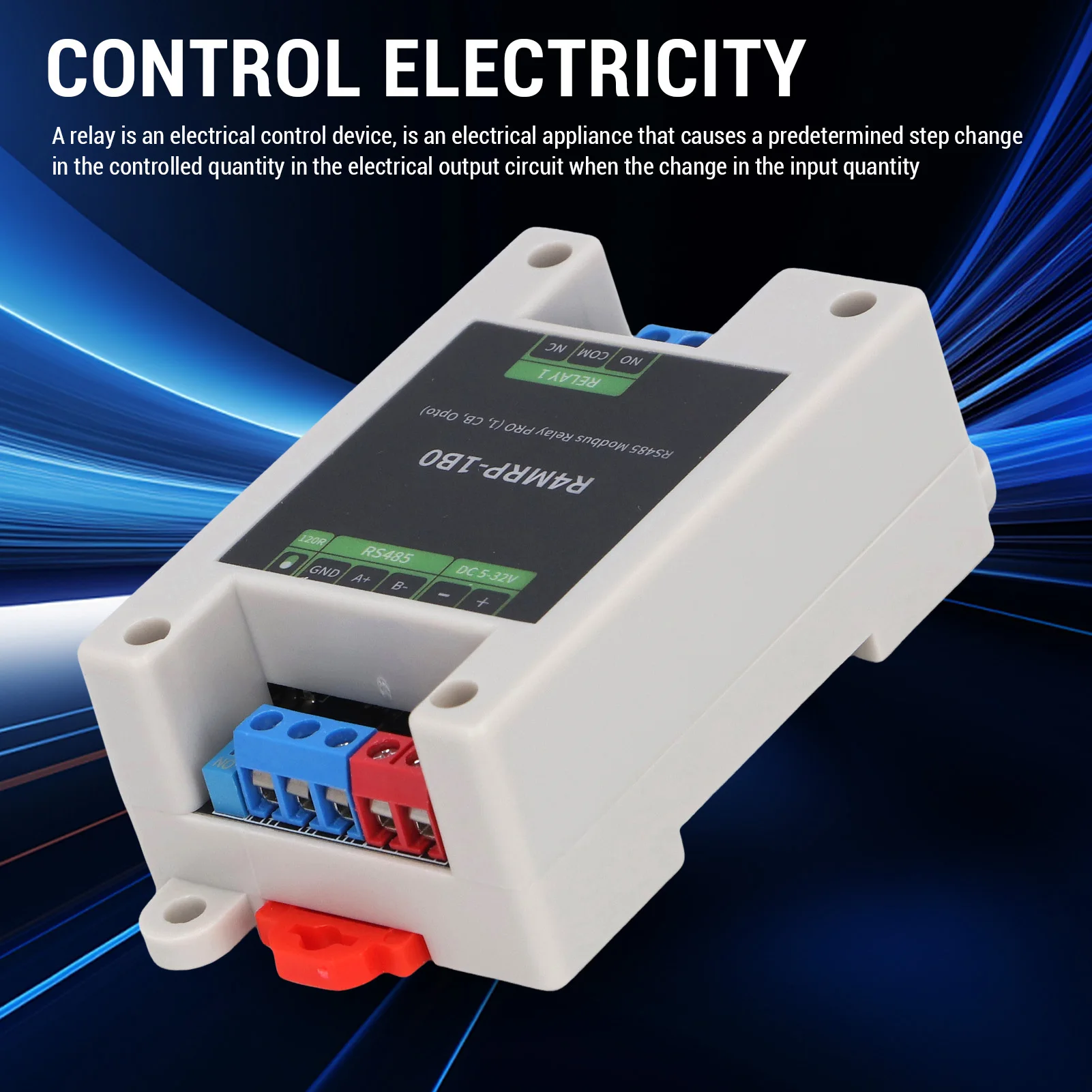 485 مرحل السكك الحديدية الصناعية 1 طريقة وحدة Optocoupler عزل متعدد حماية الدوائر مع ABS الضميمة 485 وحدة التتابع التتابع