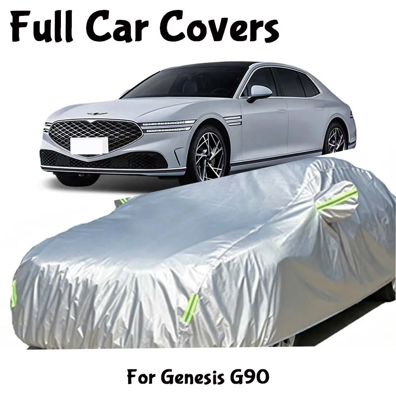 Outdoor Full Car Cover Waterproof Snow Sunshade Dustproof Anti-UV All Weather Exterior Protective Cover For Genesis G90