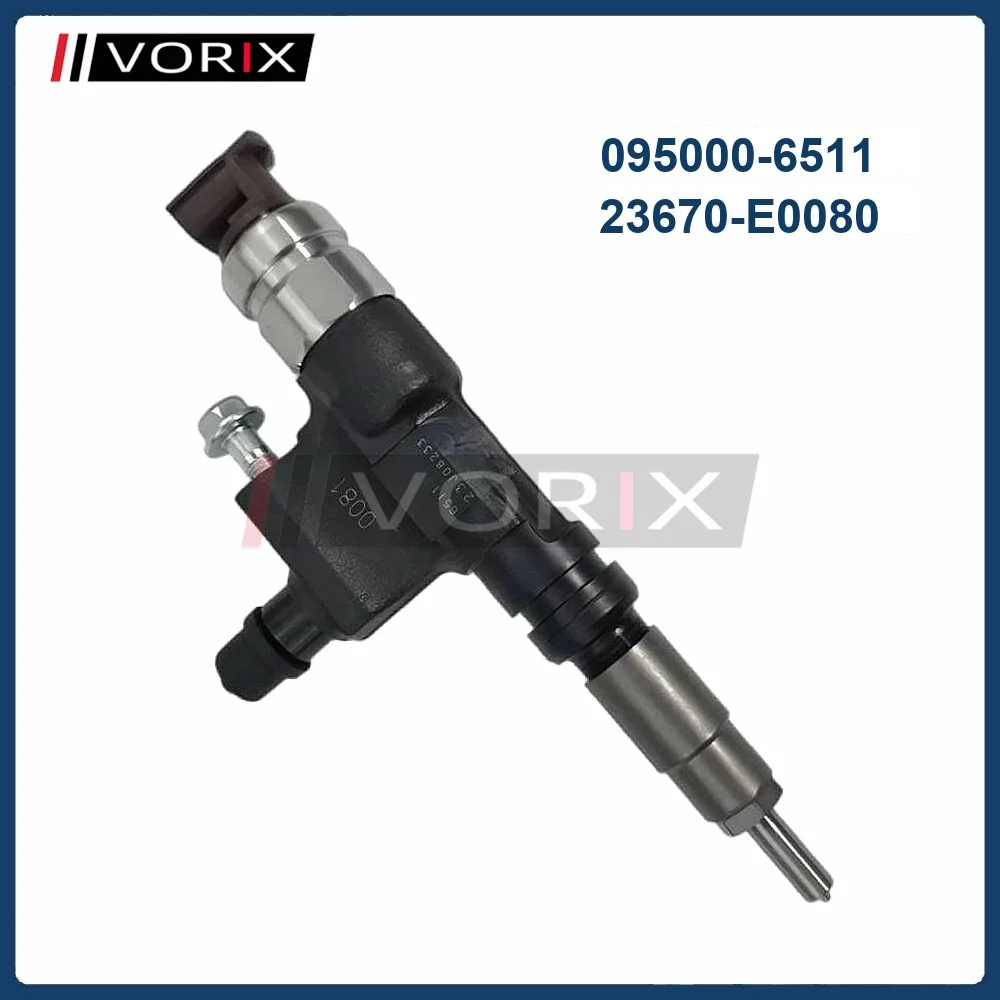 

Fuel Injector 095000-6511 23670-E0080 For Hino S04C SO4C N04C-TN TV Dyna 200