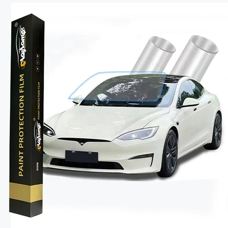 

TOP Quality TPU Windshield Protection Films Safe Driving Anti-Scratch Explosion Proof Armored Anti-Flying Stone Car Window Film