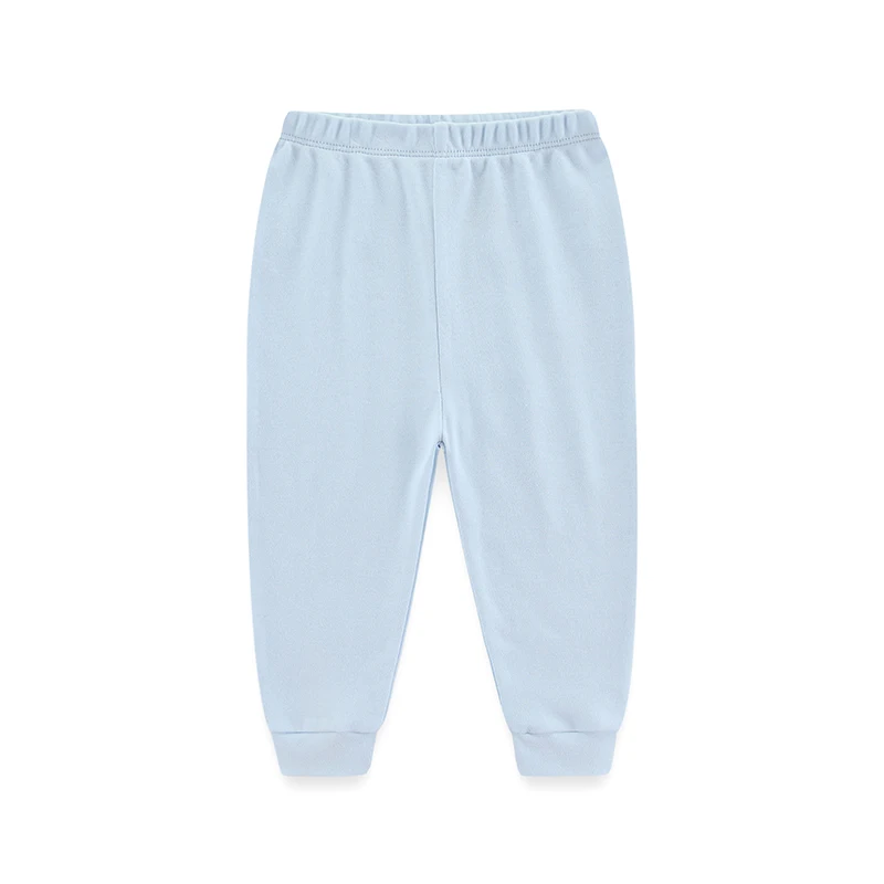 100% cotton for baby Fashion Solid color baby pants are unisex