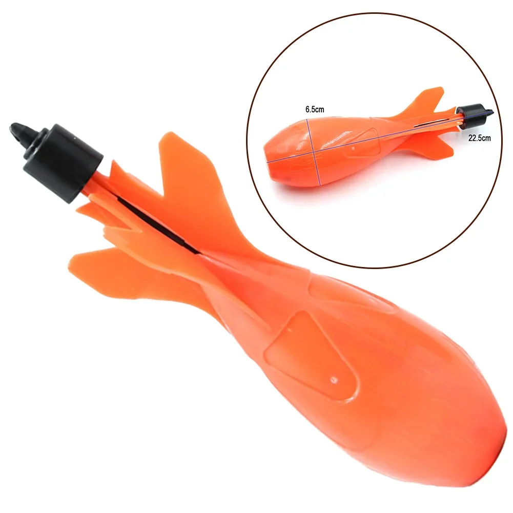 

Feeder Float Bait Note Container Closed Bait Not Come Out Until Hits Water Opens Bobber Open End Hole Allows Bait Fall Out