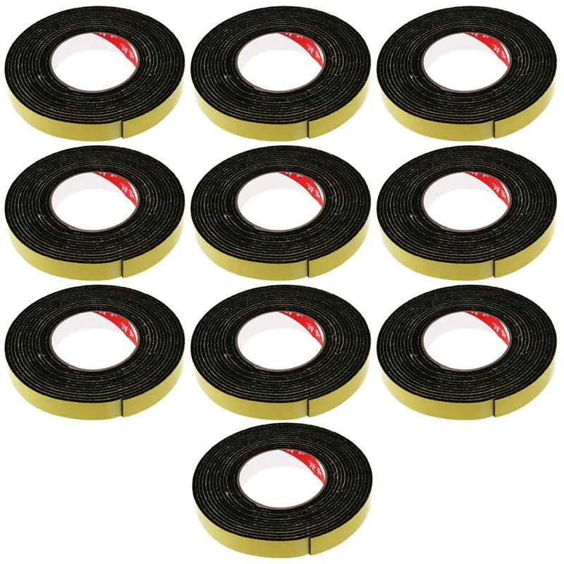 

A98E-10X 5М Черная односторонняя самоклеящаяся пенопластовая лента с закрытыми порами, ширина 20 мм, толщина 3 мм