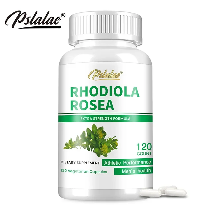 Капсулы Rhodiola Rosea — усилитель мозга, улучшает поддержку функций мозга, внимание, память и нервная система, снимает стресс