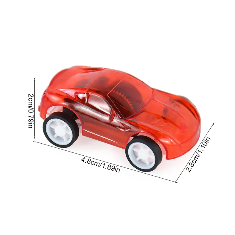 Coche de carreras extraíble para niños, recuerdos de fiesta de cumpleaños, regalos para invitados, relleno de piñata, Mini modelo de vehículo,