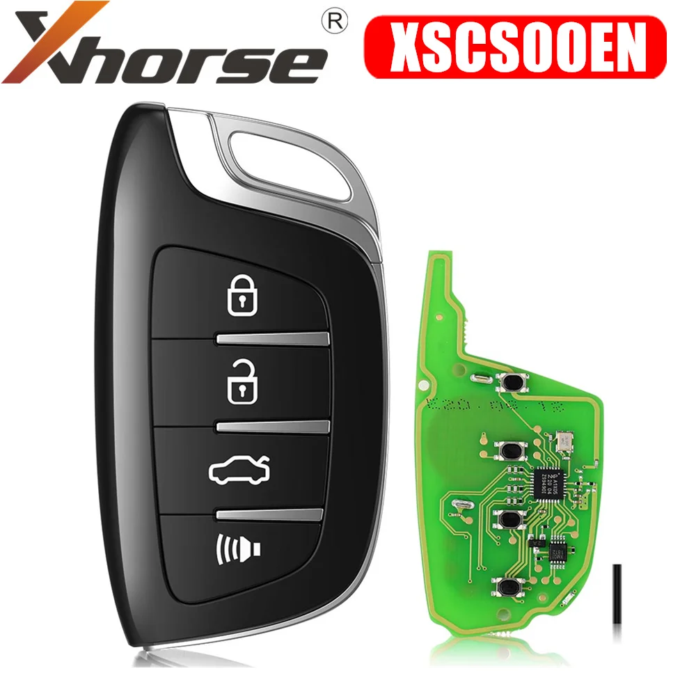 

Xhorse XSCS00EN Smart Remote Key Colorful Crystal Style 4 Buttons