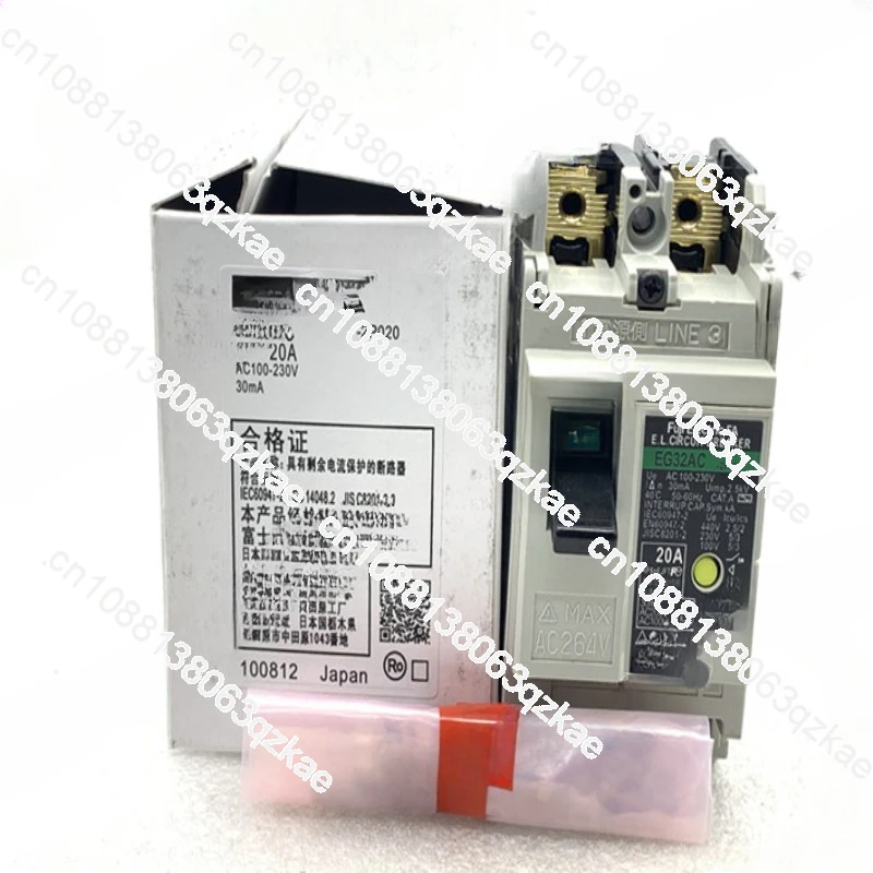 

EG32AC 2P 5A 10A 15A 20A 30A Fuji leakage circuit breaker