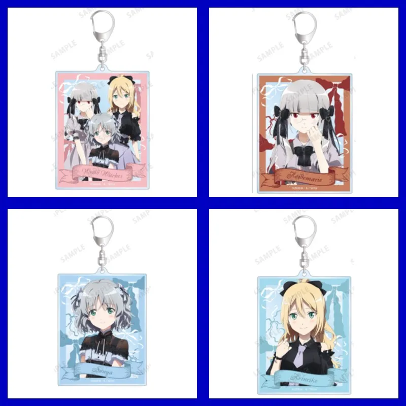501st Joint Fighter Wing 6CM Acrylic Keychain Pendant Bag Car Keychain Cell phone Pendant present Friend Festivals Gifts
