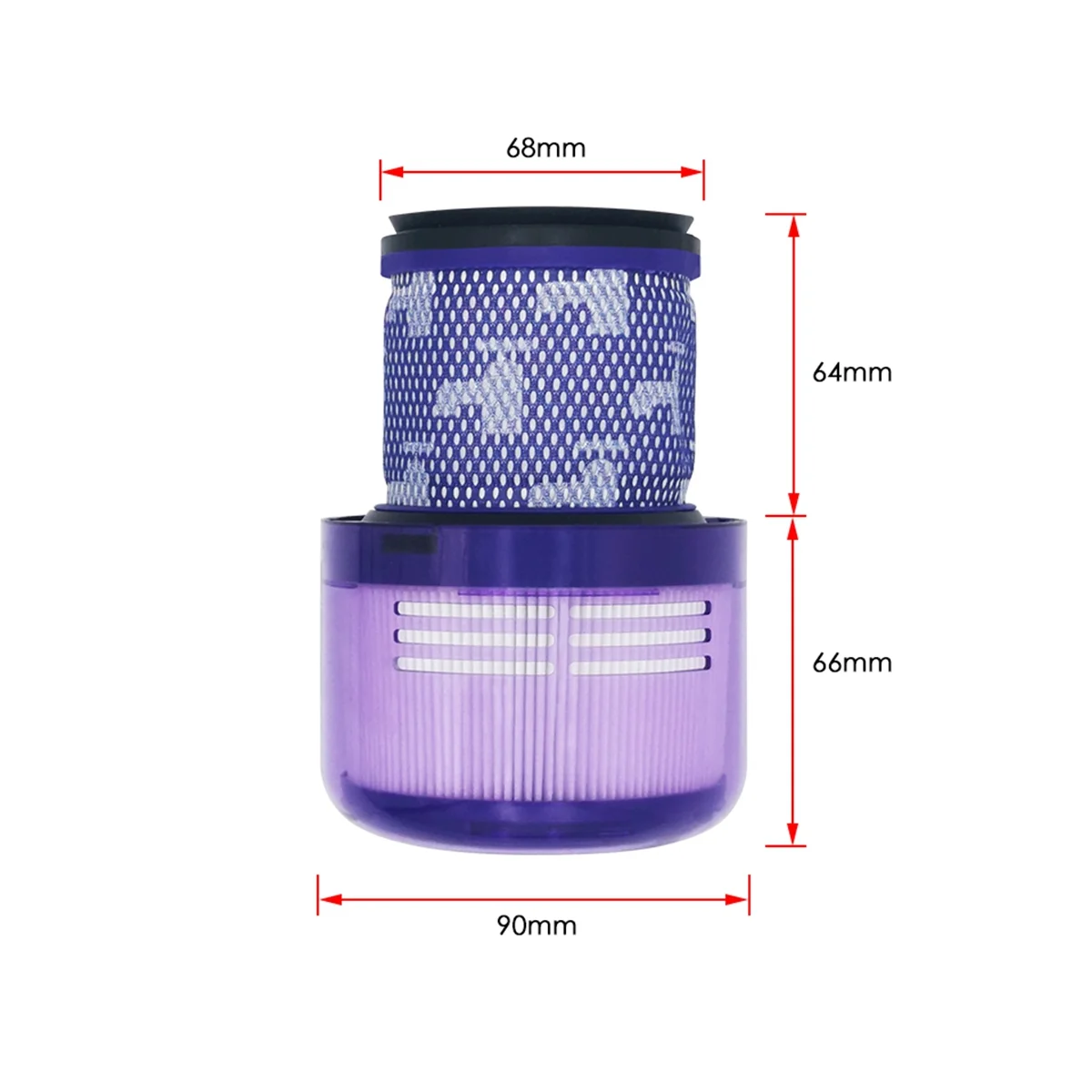 2 pezzi filtro HEPA per aspirapolvere senza fili Dysons V11 SV14 accessori di ricambio filtro di scarico lavabile