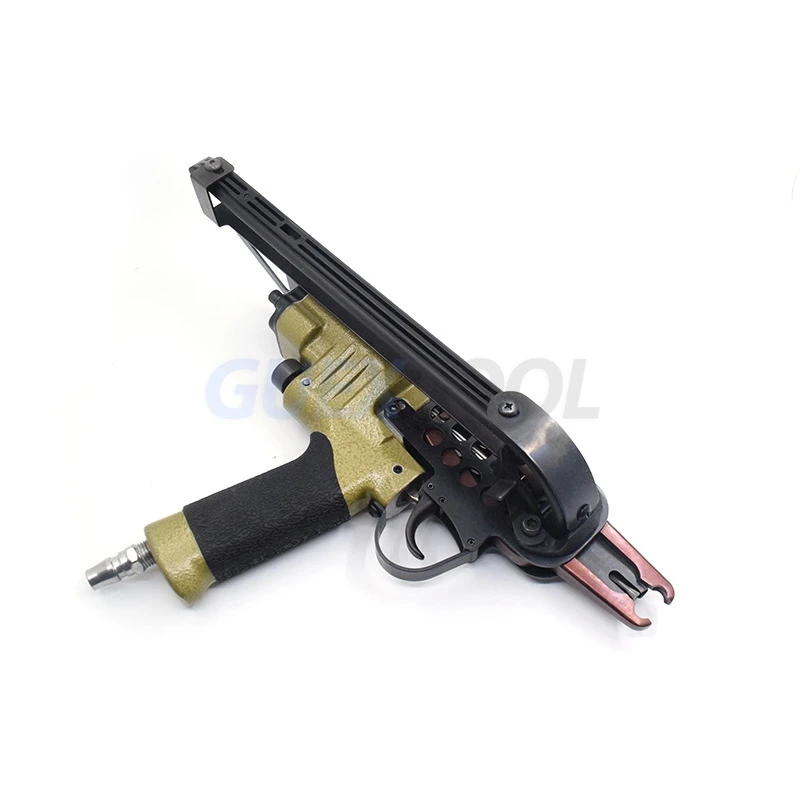 Pneumatic C-type nail gun suit fishing cage rockery chicken cage gun SC7C/SC7E car seat gun mattress gun sofa gun