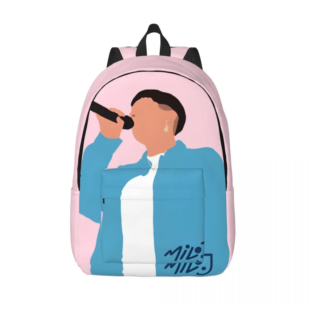 Super Quality The Happy Song From The Album Schoolbag Journey Sturdy Shoulder Milo J Office Staff Knapsack Birthday Gift