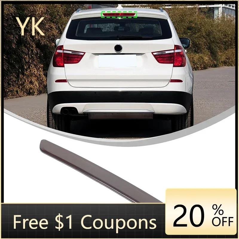 

Черненый автомобильный ABS, высоко установленный стоп-сигнал, декоративная наклейка, автомобильные аксессуары для BMW X3 F25 2011-2017