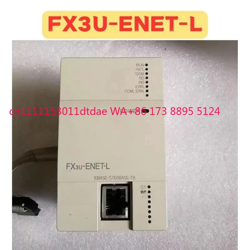 

Second-hand Module FX3U-ENET-L FX3U ENET L Normal Function Tested OK