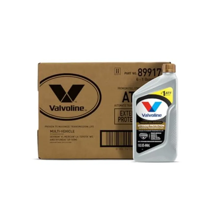 

Extended Protection Full Synthetic Automatic Transmission Fluid ATF 1 QT Case of 6