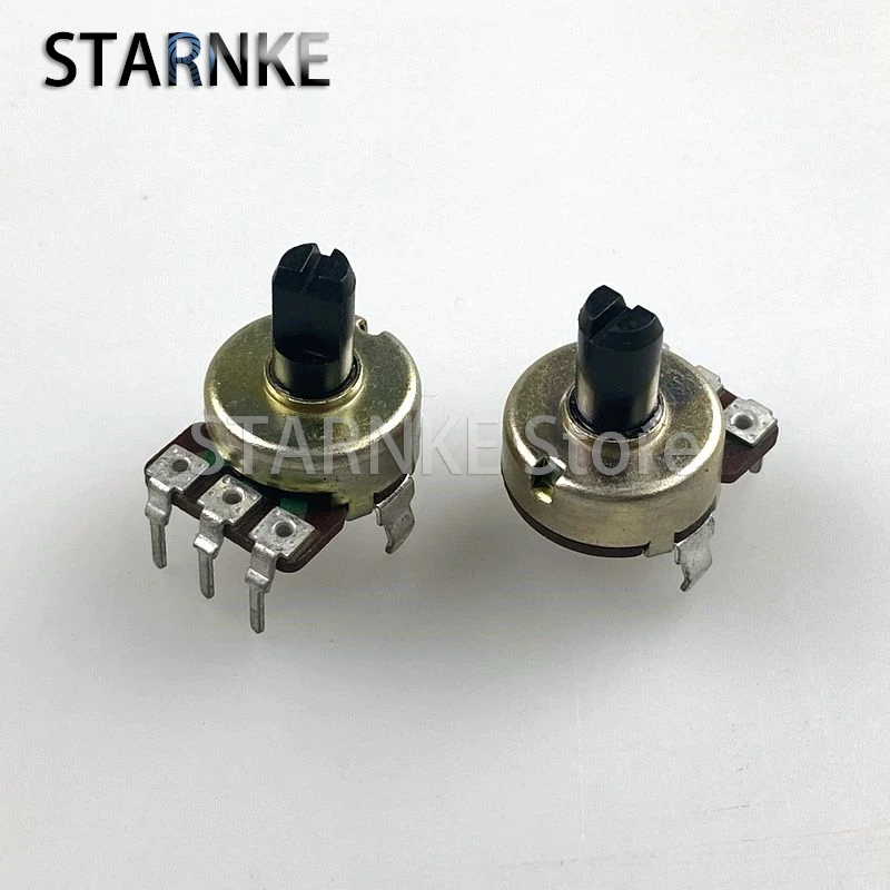 2PCS R161 three-legged single-joint B50K Computer Speaker Amplifier Sound Volume High And Low Bass Adjustment Potentiometer