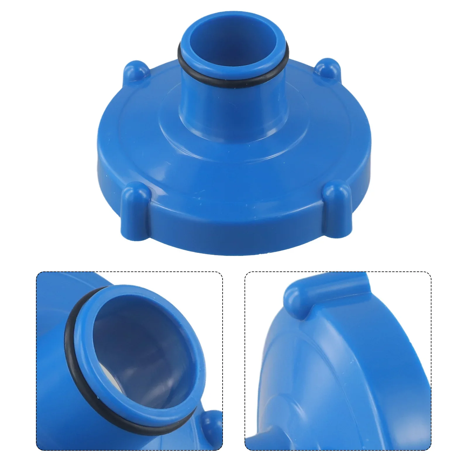 

32-80mm Swimming Pool Hose Adapter PVC Blue Hose Adapter Replacement Pool Accessory For Intex Pool Connectors And Taps for pool