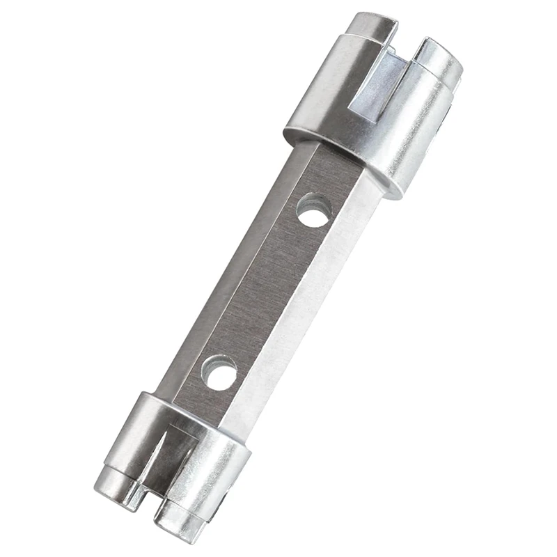 A53Q-Tub Drain Remover Wrench Removal Tool Dual Ended Dumbell Wrench Heavy Duty Aluminum