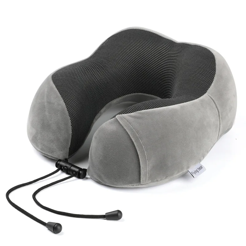 

Memory Foam U-shaped Pillow Neck Support Travel Portable Student Sleeping Aid Airplane Pillow Neckrest U-pillow