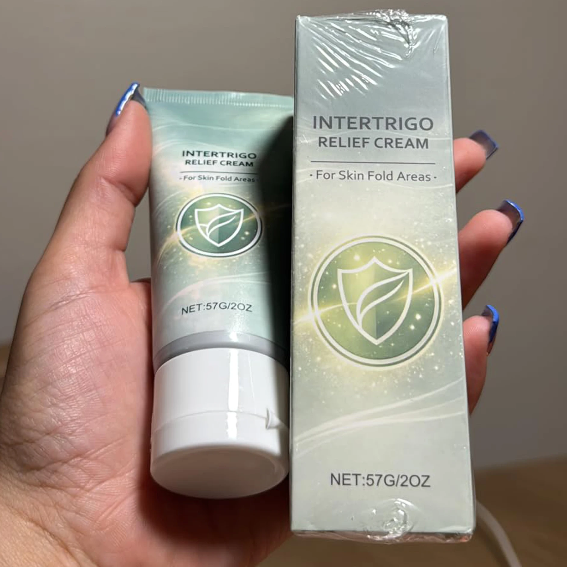 Intertrigo Cream Skin Fold Care Chafing Support Cream Helps Soothe Irritated Skin Reduce Friction Collagen Hyaluronic Acid