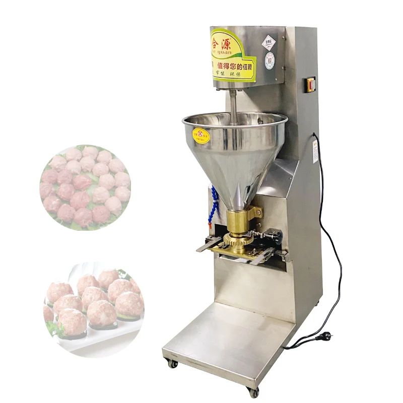 

Meatball Forming Machine Commercial Full-Automatic Fish Ball Beef Making Electric Feed Ball Machine