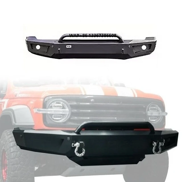 

New Design Car Exterior Accessories Offroad Aluminum Alloy Sharpness Front Bumper
