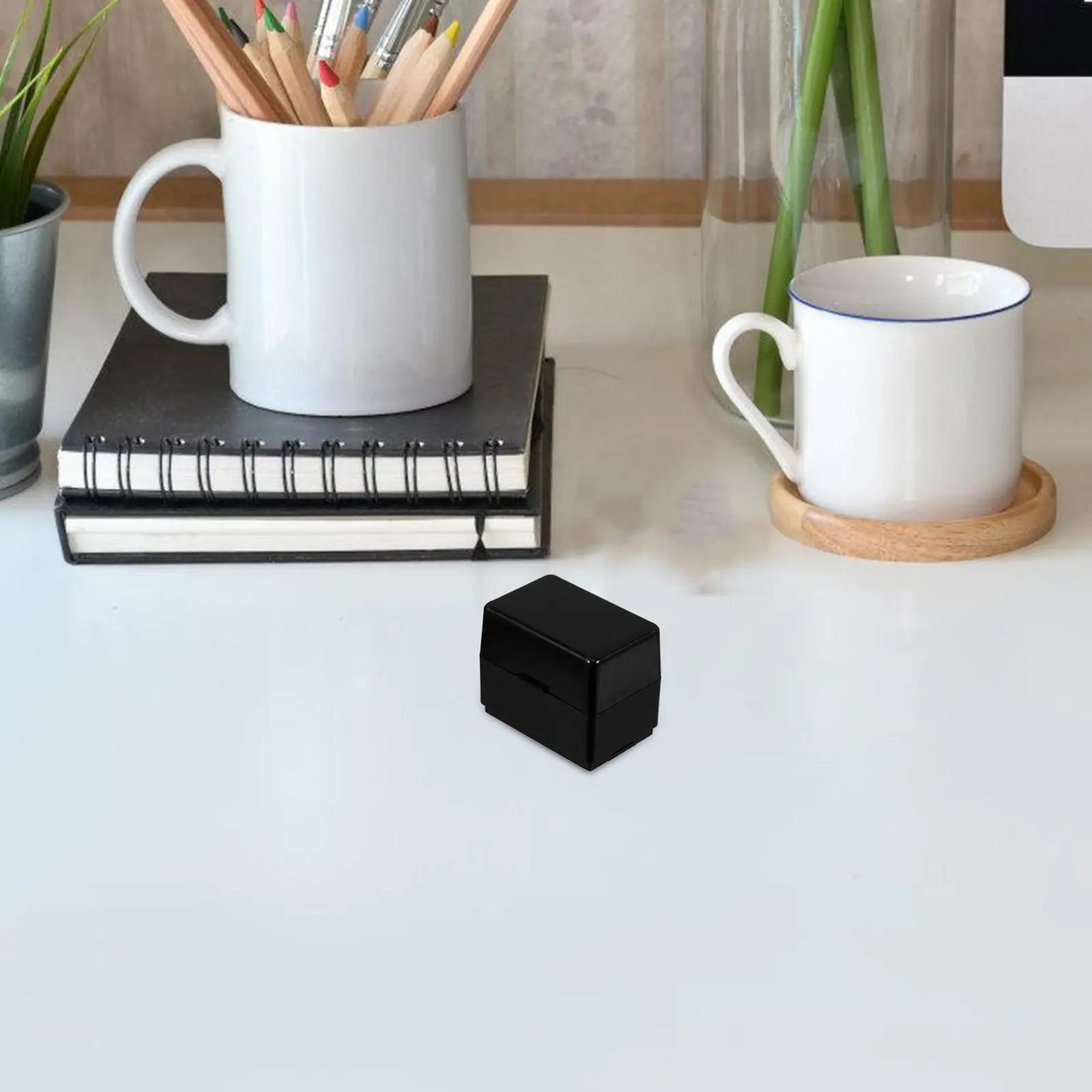 Identity Roller Stamp Privacy Ink Conceals Personal Information Documents Packages Office Security Stamp