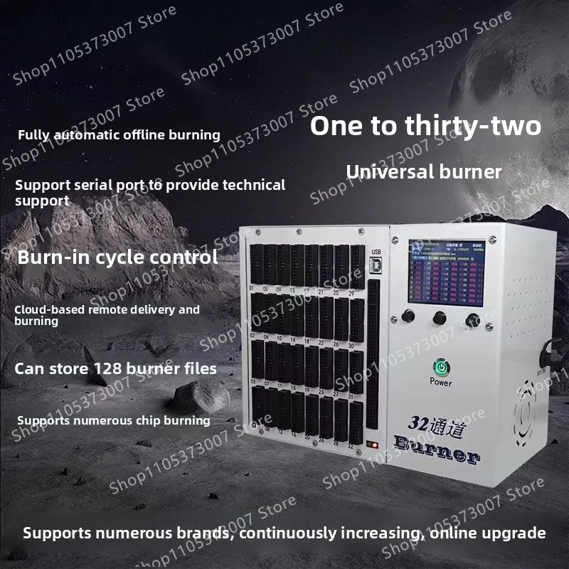 One to 16 One to 32 Offline Programmer Chip Program Downloader Offline Burner