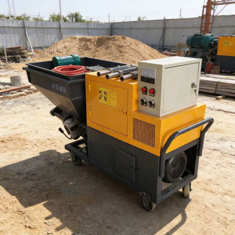

Multifunctional Cement Plastering Machine for Waterproof Fireproof Material Customized Adjustable Nozzle
