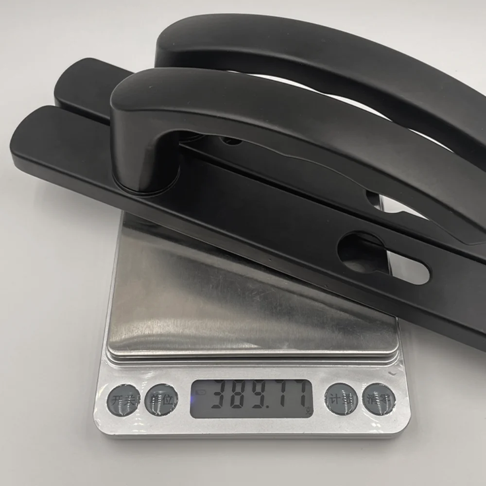 Hochwertiger 85/92 Einsteck-Türgriff aus PVC, Türgriff aus Aluminiumlegierung