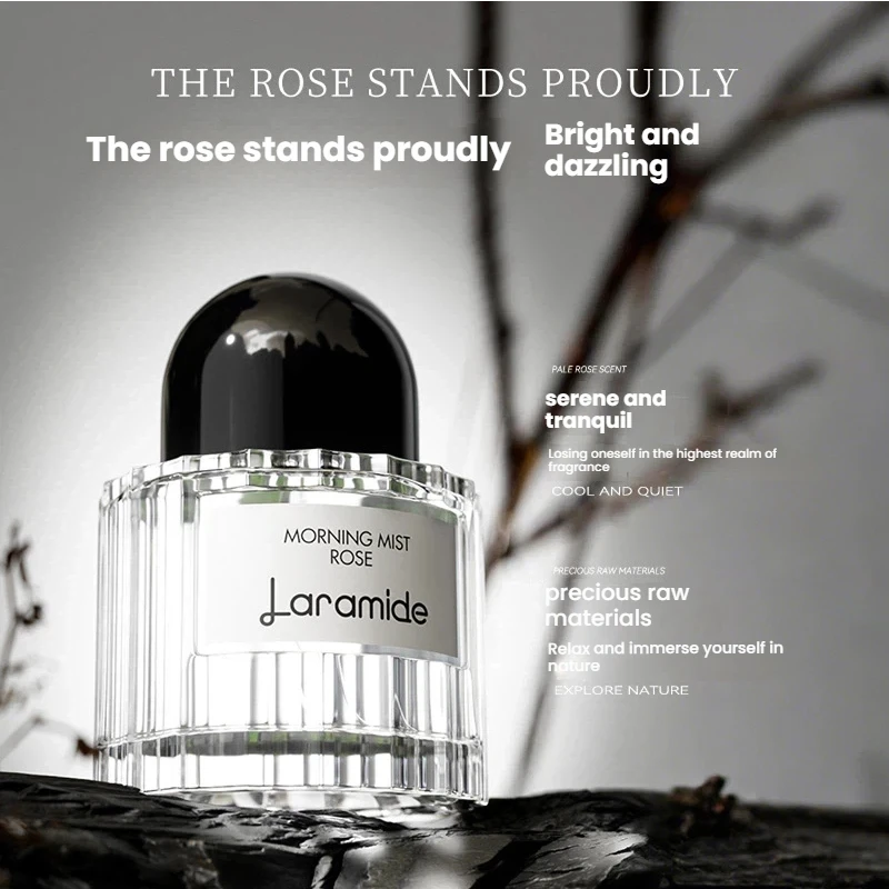 

50ml Laramide Perfume Long-lasting Fragrance Spray Lemon Scent, Ginger Scent, Amber Alluring Eau de Toilette