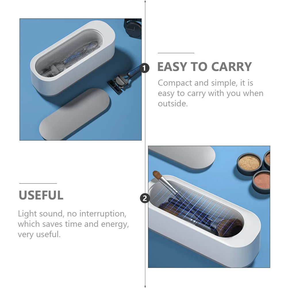 Cleaning Machine Compact Portable For Jewelry Metal Makeup Brush Cleaning Tool Ring Makeup Brush Household Tool