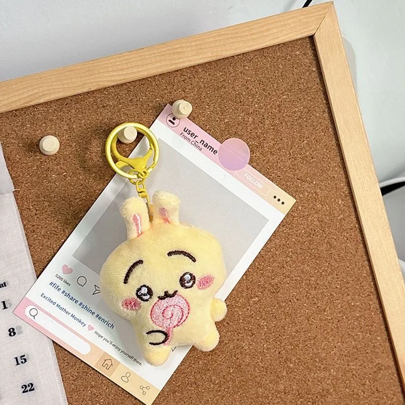 جديد فودي تشيكاوا جرس قلادة لطيف أفخم دمية حقيبة معلقة حلية المفاتيح هدية أنيمي أفخم