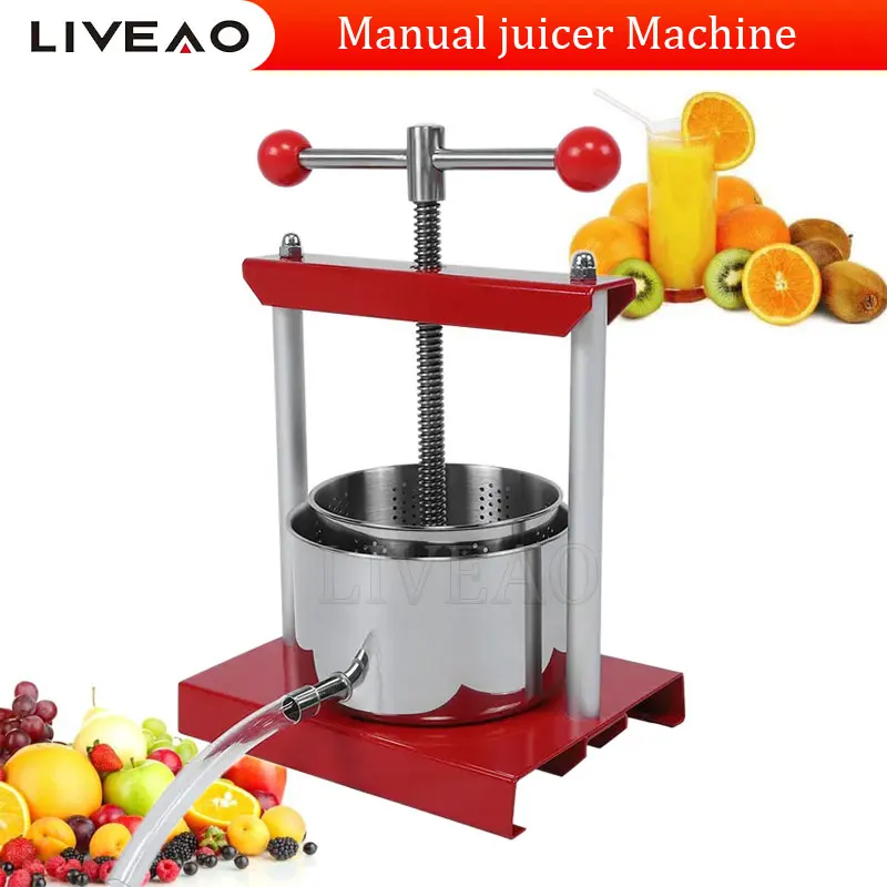 

Commercial Stainless Steel Hand-Pressed Pomegranate Fruit Juicer Manual Citrus Extractor