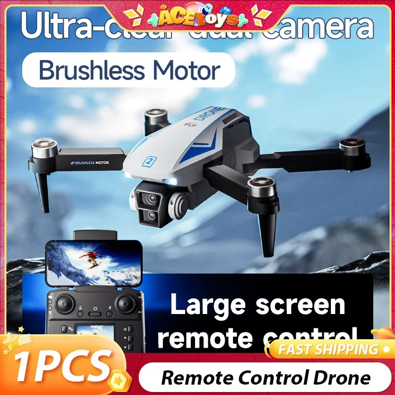 

Дрон RG706 MAX с 4,5-дюймовым управлением экраном, бесщеточным двигателем препятствий на 360 градусов, GPS, предотвращением препятствий, радиоуправляемым БПЛА с аэрофотосъемкой HD