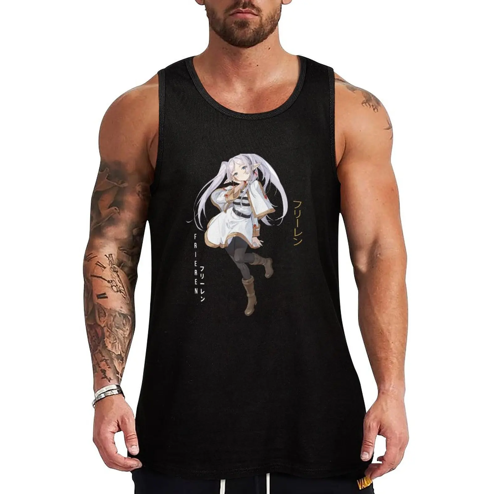 Frieren - Sousou no Frieren Tank Top Vacation Tank Top Casual Sleeveless Beach Wear Shirt
