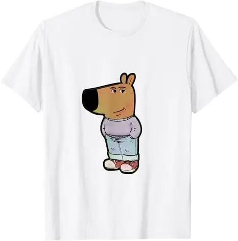 My New Character Is A Chill Guy Meme Funny Human Dog T-Shirt Cute Dog Lover Graphic Outfit Men's Fashion Tailor-made Saying Tee