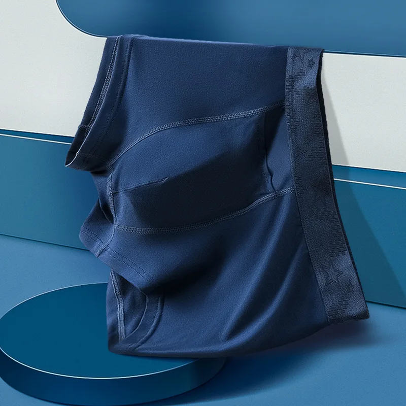 Gun split Briefs Men Modal Summer Breathable Sports boxers Ice Silk ice bag shorts