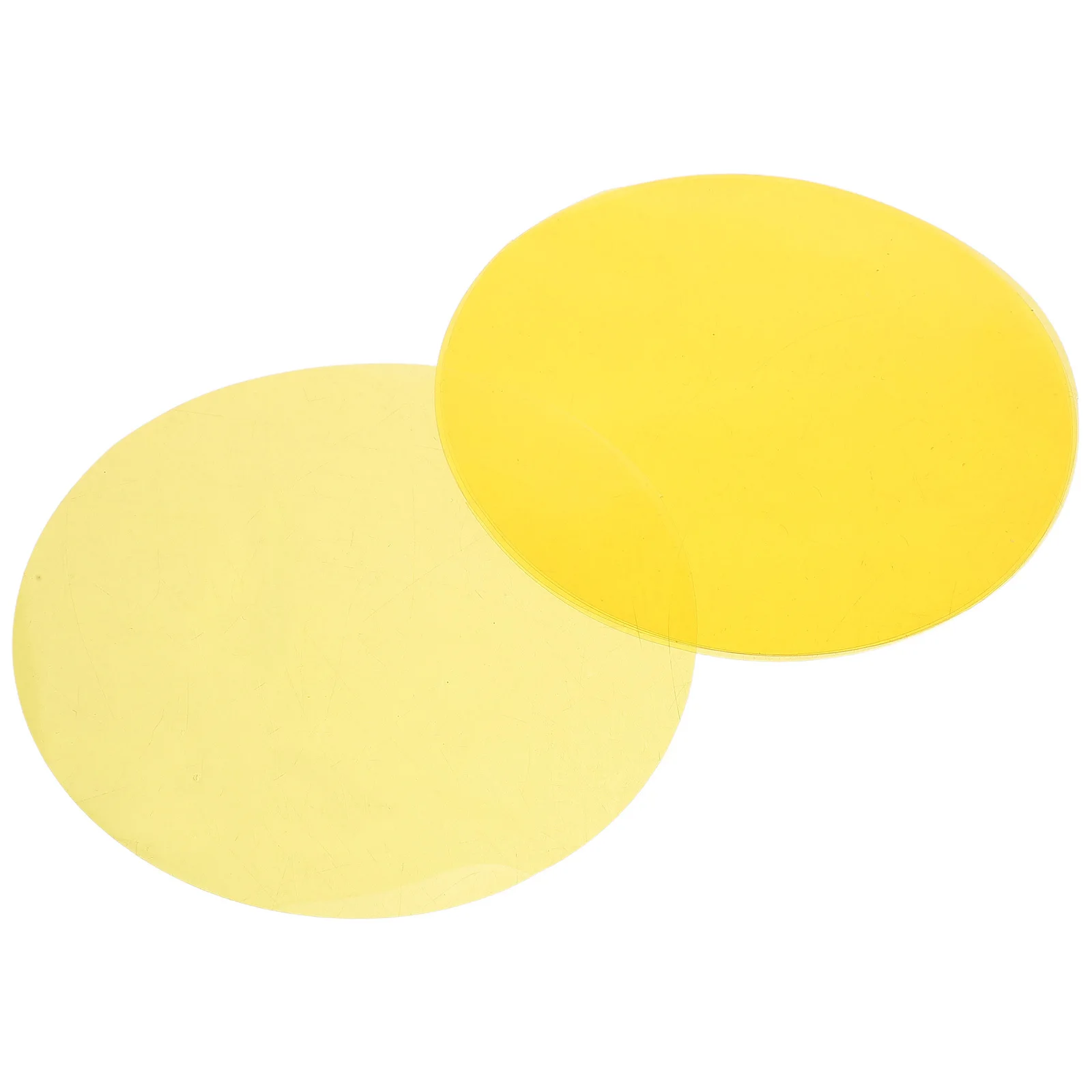 5 Buah Lembar Penyebar Cahaya Berperekat Film Warna Cahaya Hangat Filter Gel Transparan Koreksi Pencahayaan LED untuk Kreatif