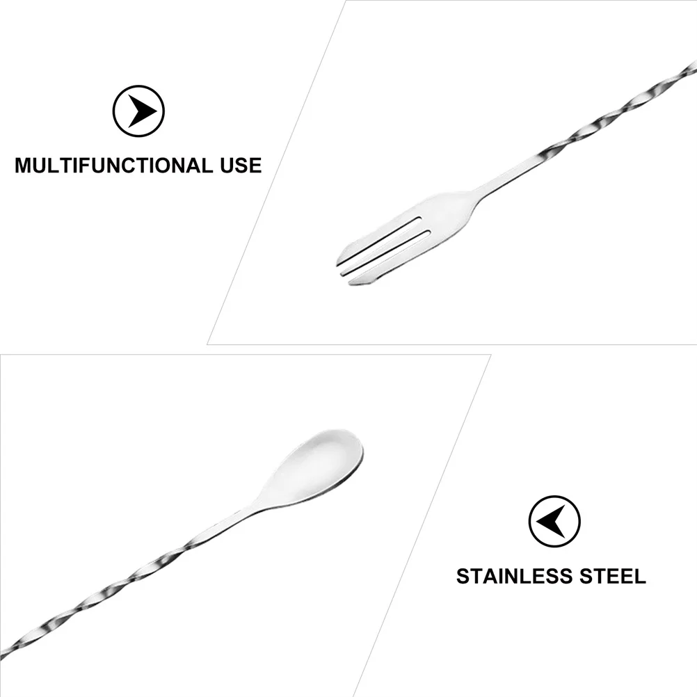 

Stainless Steel Ice Muddler Crusher Pestle Cocktail Mallet Stick Fruit Hammer Spoon Stirring Tool Bar Kitchen Gadgets