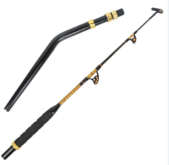 

Удилище для глубоководной рыбалки с лодки, 130 фунтов, ручное, для тяжелой морской ловли