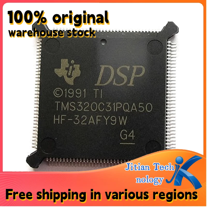 

1PCS TMS320C31PQA50 100% New QFP132 Digital model processor Welcome to purchase