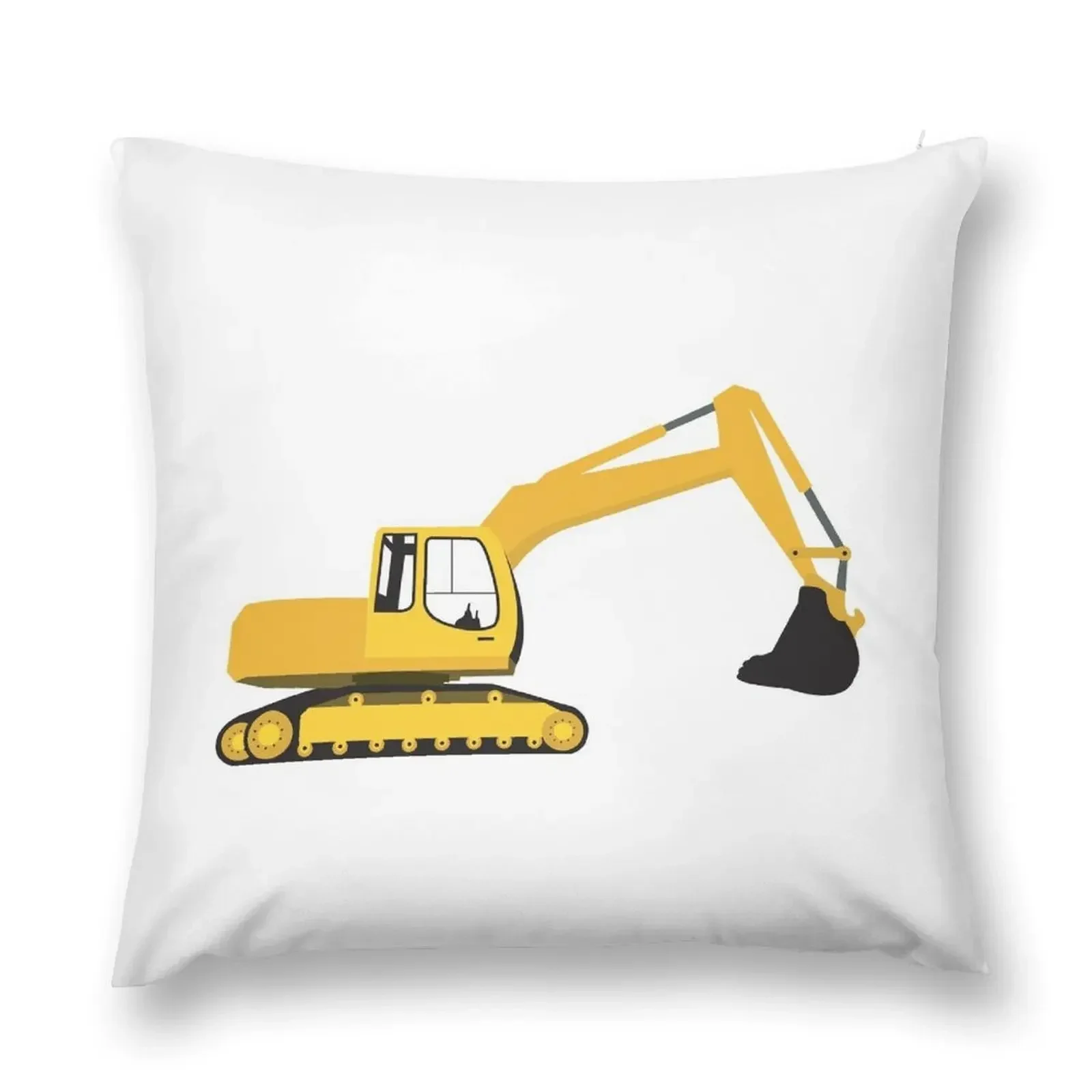 

Excavator Construction Truck Throw Pillow Sofa Cushions Cover Marble Cushion Cover Pillow Covers Decorative pillow