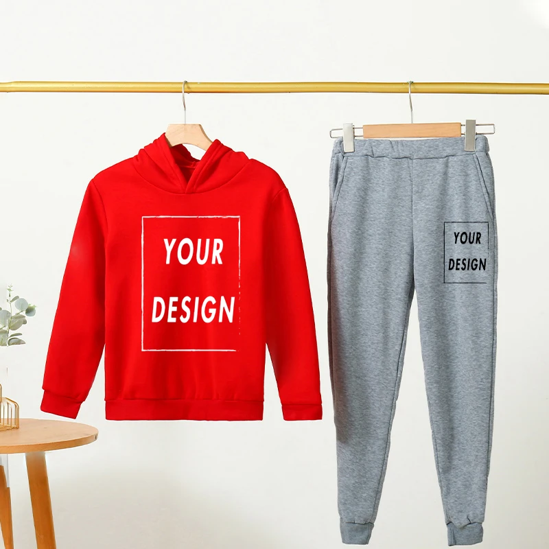 Kinder Mode 2 stücke Pullover Hoodie + Hosen Anzüge 1-8Y Jahre Jungen Mädchen Casual Langarm Sportswear Trainingsanzüge Kinder kleidung – Detail 15