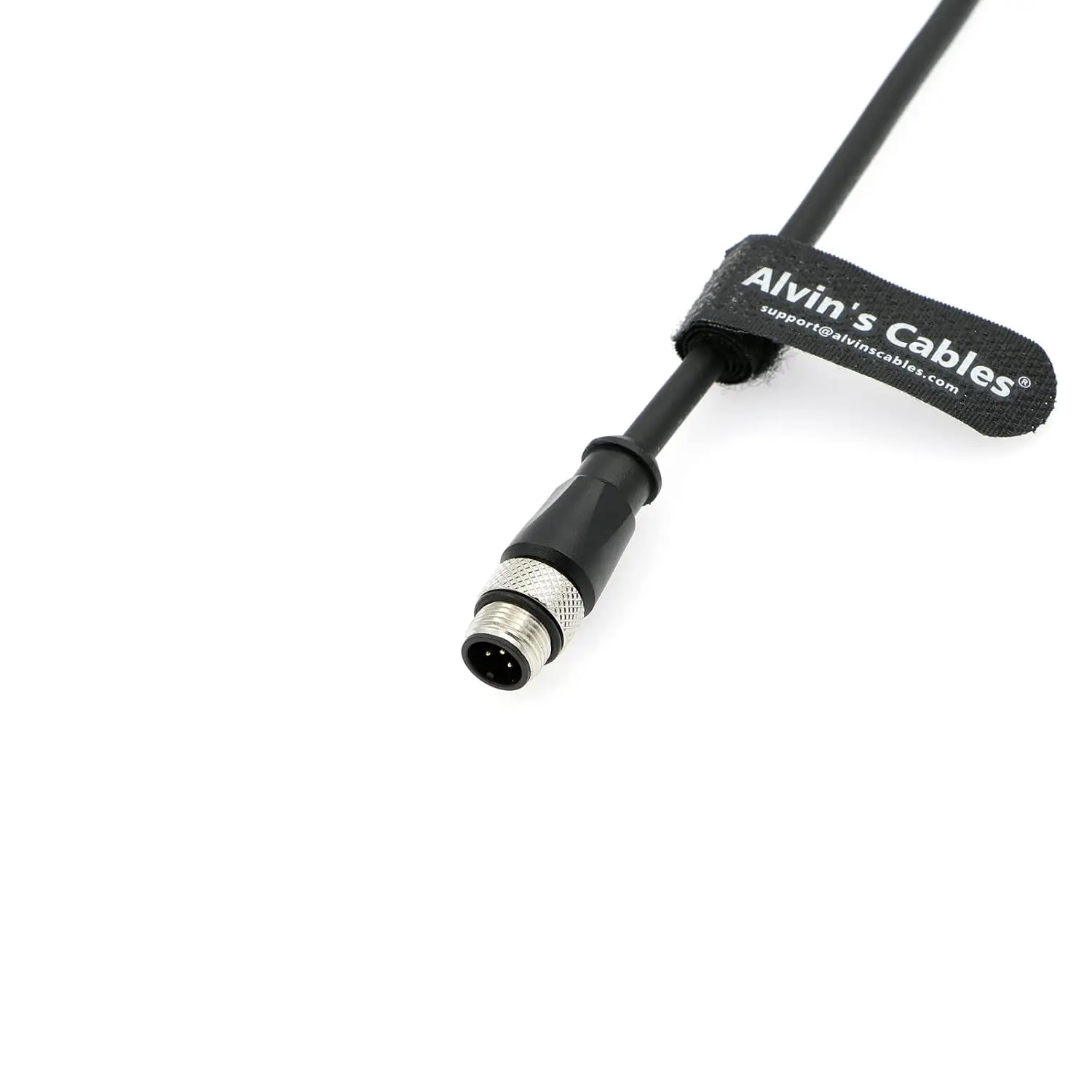 

Alvin's Cables M12 Industrial Cable M12 A Code 5 Pin Male Aviation Connector Electrical Shielded Cable for Industrial Cameras