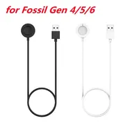 USB Charging Cable Cord Dock Charger Adapter For Fossil Gen 4/5/6 For Diesel For Michael Kors For Misfit Vapor Sport Watch