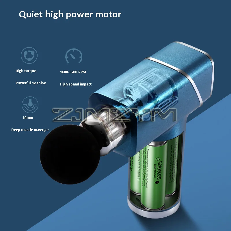 Mini Pocket Massage Gun, Massageador Muscular Profundo, Alívio Da Vibração, Dor Relaxar, Fitness Therapy, Relaxamento Corporal