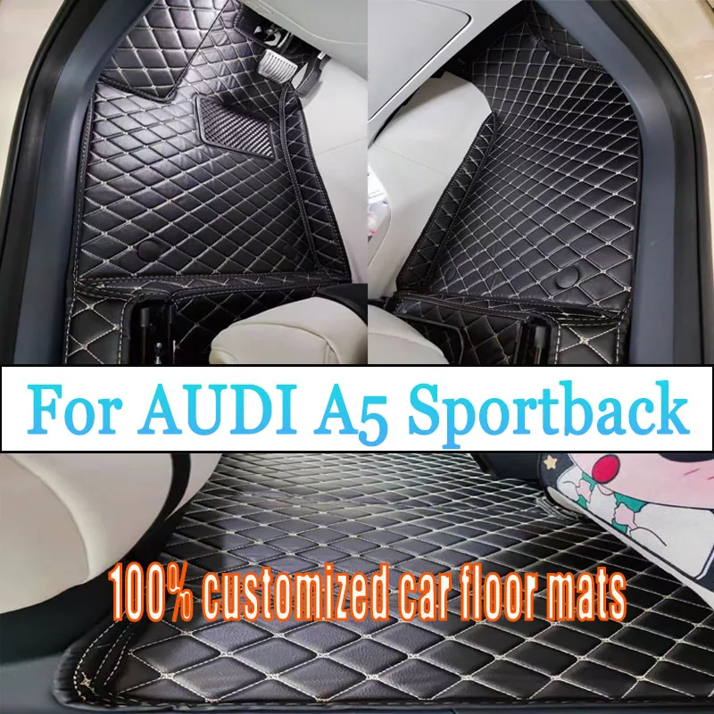 

Car floor mats for AUDI A5 Sportback 2017-2019 2020 2021 2022 2023 Custom auto foot Pads automobile carpet interior accessorie